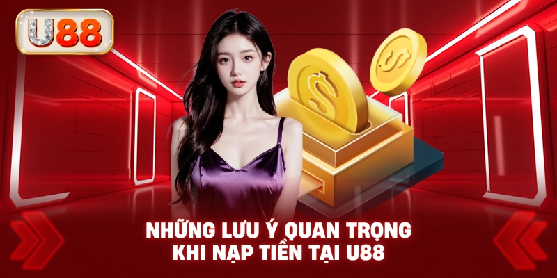 Những Lưu Ý Quan Trọng Khi Nạp Tiền Tại U88